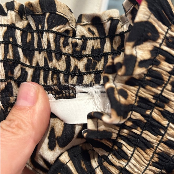 H&M Leopard Print Blouse - Picture 2 of 5